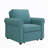 3-in-1 Convertible Chaise Lounger with Adjustable Backrest-620660709