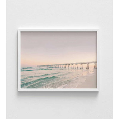Boardwalk - Coastal Seascape, reproduction de photo
