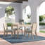 Ojai Square 4 - Person Outdoor Dining Set with Cushions