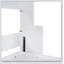 Lit escamotable double avec élévateur hydraulique et bureau-951031334