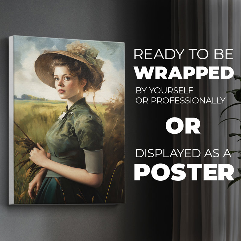 WOMEN Series cmxxi - reproduction sur toile de qualité supérieure seulement - non encadrée - prête à être accrochée