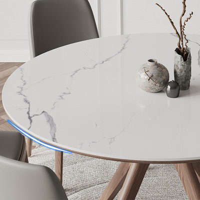 Nordic style modern round dining table sets