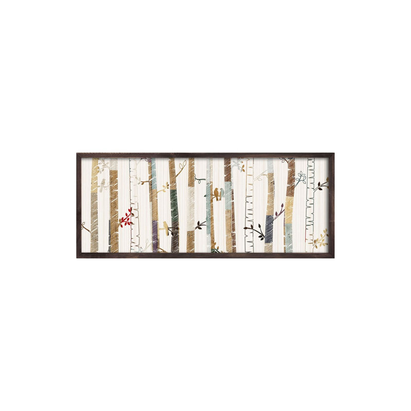 Stunning Decorative Framed MDF Painting, 12.9 x 27.6 inches | 100% Solid Wood Frame (Thickness: 0.8 inches) | High-Quality Digital Printing on 100% MDF (Thickness: 0.1 inches) | Wall Art for Home & Office Decor