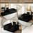 Freely Movable Modular Boneless Sectional Sofa Corduroy Couch For Living Room-1246822147-1246822152