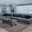 Pearl Wool Floral Area Rug in Gray-1964618142