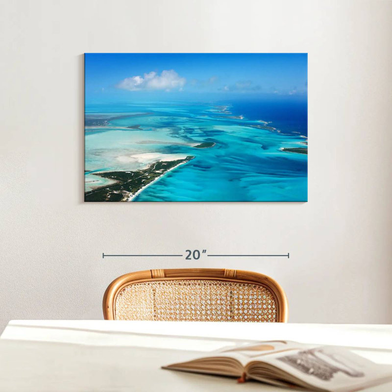 Gillard, Bahamas, îles paradisiaques, H 16 po x l 24 po