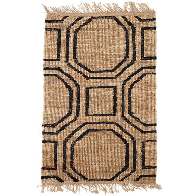 Hexile Hand Knotted Jute Rug