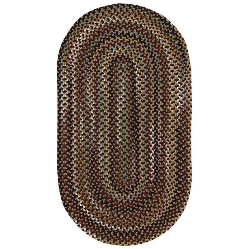 Fort Lupton Wool Indoor Rug, Oval 8' x 11'
