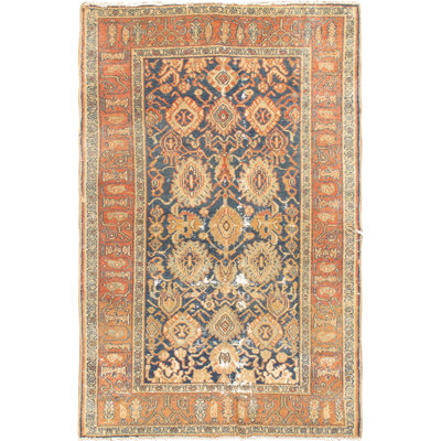 Antique One-of-a-Kind 4'1" X 6'5" Area Rug