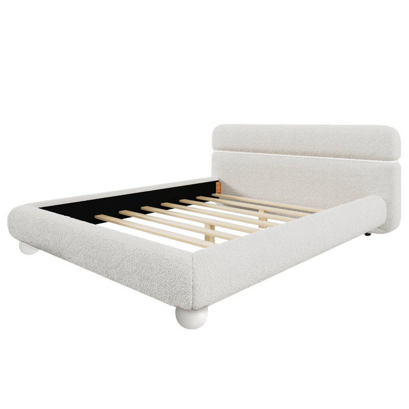 Lit tapissier Krasnoff, Blanc