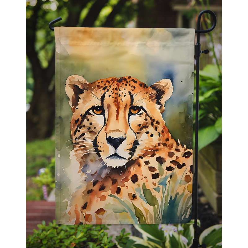 Drapeau de jardin en polyester double face H 15,5 po x l 11,25 po