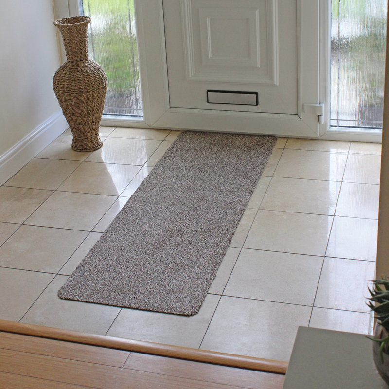 Tanami Non-Slip Indoor Doormat, Beige, 0.5cm H x 150cm L x 50cm W