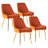 Maulsby Tufted Velvet Dining Chair-400136002