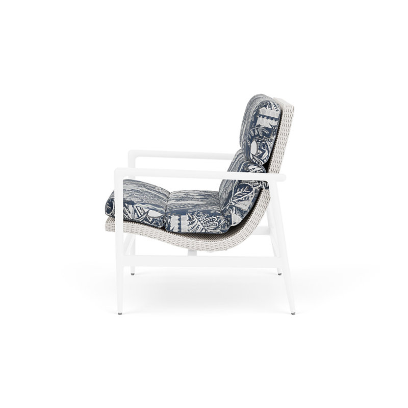 Cascade Outdoor Chair, White, Wayfarer Mist