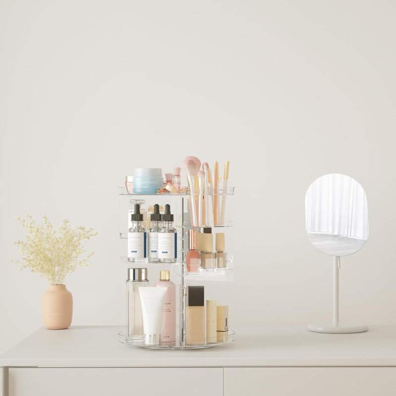 Organisateur de maquillage Nyjuan, Blanc