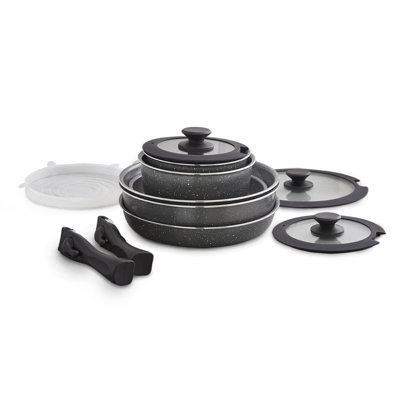 8 - Piece Non-Stick Aluminum Cookware Set