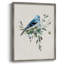 «Bluebird Happy I», reproduction encadrée - bois massif-2024466787