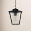 Luminaire suspendu extérieur noir Stiles Shannen
