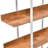 5 Tier Bookcase Home Office Bookshelf, Industrial Style Shelf with Metal Frame-1839920558-1864945116