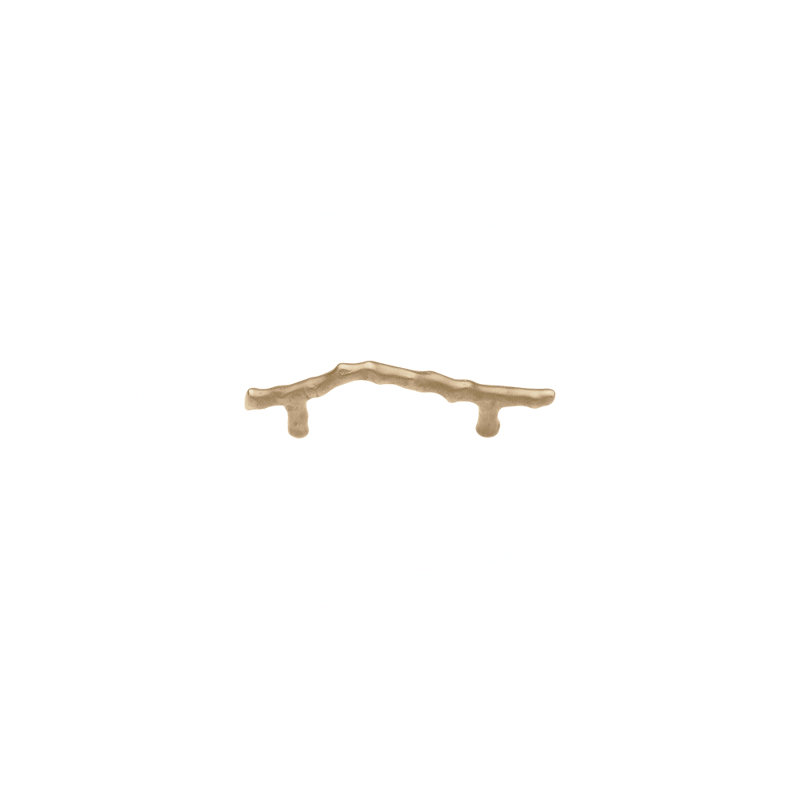 Twig Bar / Handle Pull, Silicon Bronze Brushed