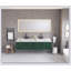 Grand miroir de salle de bain à DEL avec avant et rétroéclairage, anti-buée, mémoire, 3 températures de couleur, miroir de meuble-lavabo à intensité variable-35249465