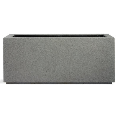 Gita Tall Lightweight Outdoor Trough Planter Box