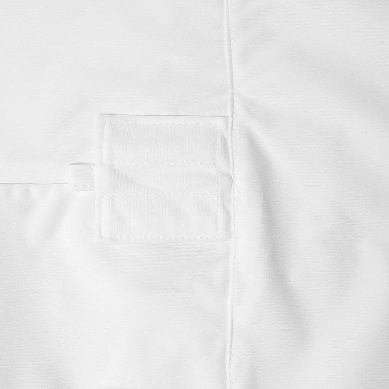 California King White Waterproof Zippered Box Spring Protector