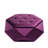 Purple, Polygon Diamond , Velvet Footrest , Comfortable, Spacious Storage, Entryway Elegant Purple With Design, Multi - Functional Storage And Seating In Bedroom, 34"l X 30.5"w 13.5"h-183460273