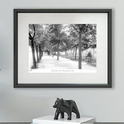 Bedford, The Promenade 1897 - Single Picture Frame Print