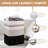 Laundry Hamper,  Woven Rope Tall Laundry Basket With Handles, Decorative Storage Basket For Clothes And Blankets In Living Room, Bedroom-1637141982