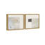Soft Roughness Set Canvas Abstract Print by Oliver Gal, Black Frame, 12 x 12-1645394347-1645394349