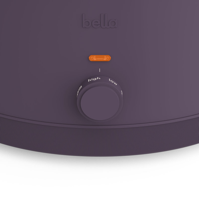 Bella 6.0 QT Manual Slow Cooker, Plum