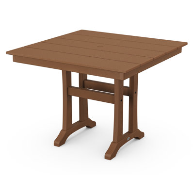Table de salle à manger à tréteaux Farmhouse