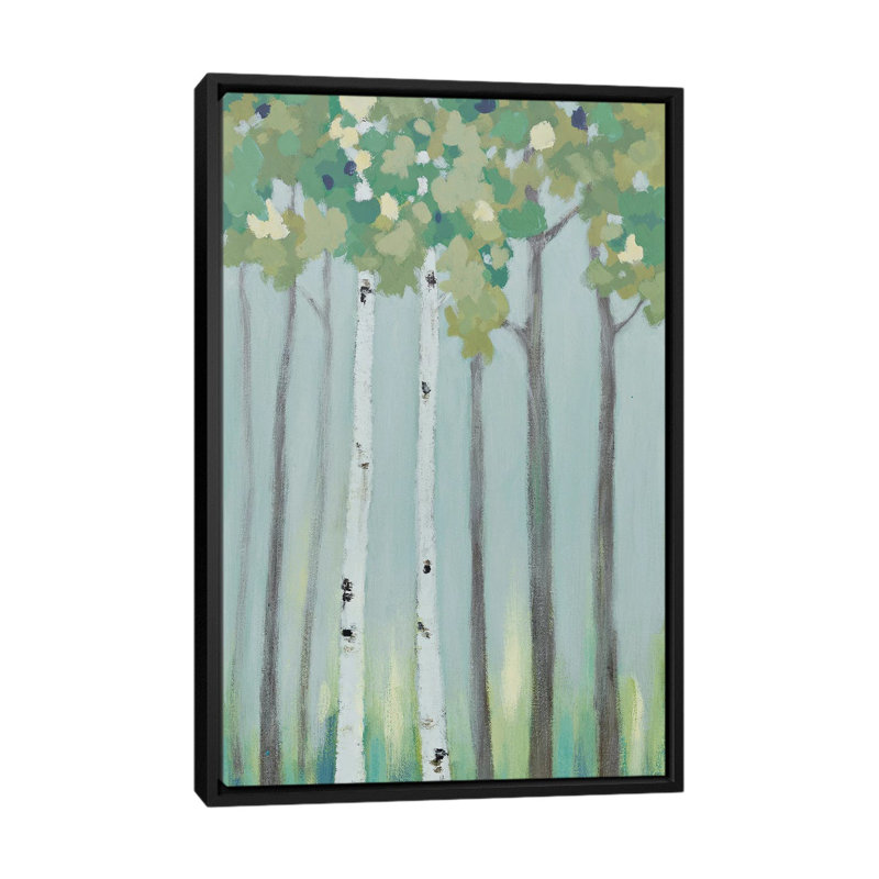 «Forest View II» par Rita Vindedzis, reproduction sur toile tendue sur châssis, H 26 po x l 18 po x P 1,5 po, Pas de tapis