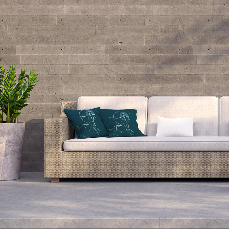 Indoor / Outdoor Square Cushion, 60cm H x 60cm W