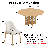 Round Wood Dining Table Chair Set-1351459005-1351458993