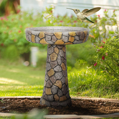 Handcrafted Outdoor Concrete / Cement Floor Fountain