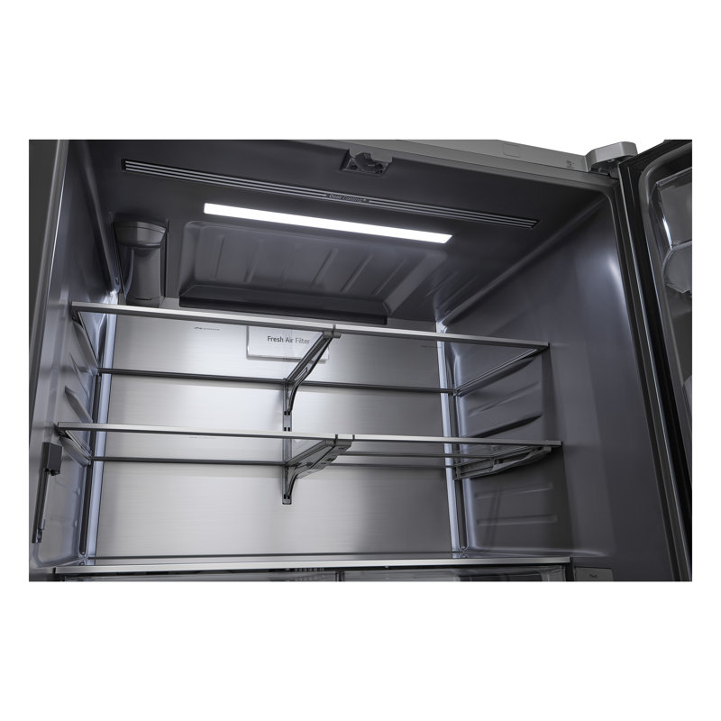 Lg Studio 27 Cu. Ft. Smart Counter-Depth Max French Door Refrigerator, Silver