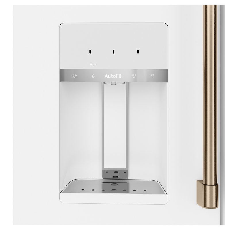 French-Door Smart Refrigerator, Matte White