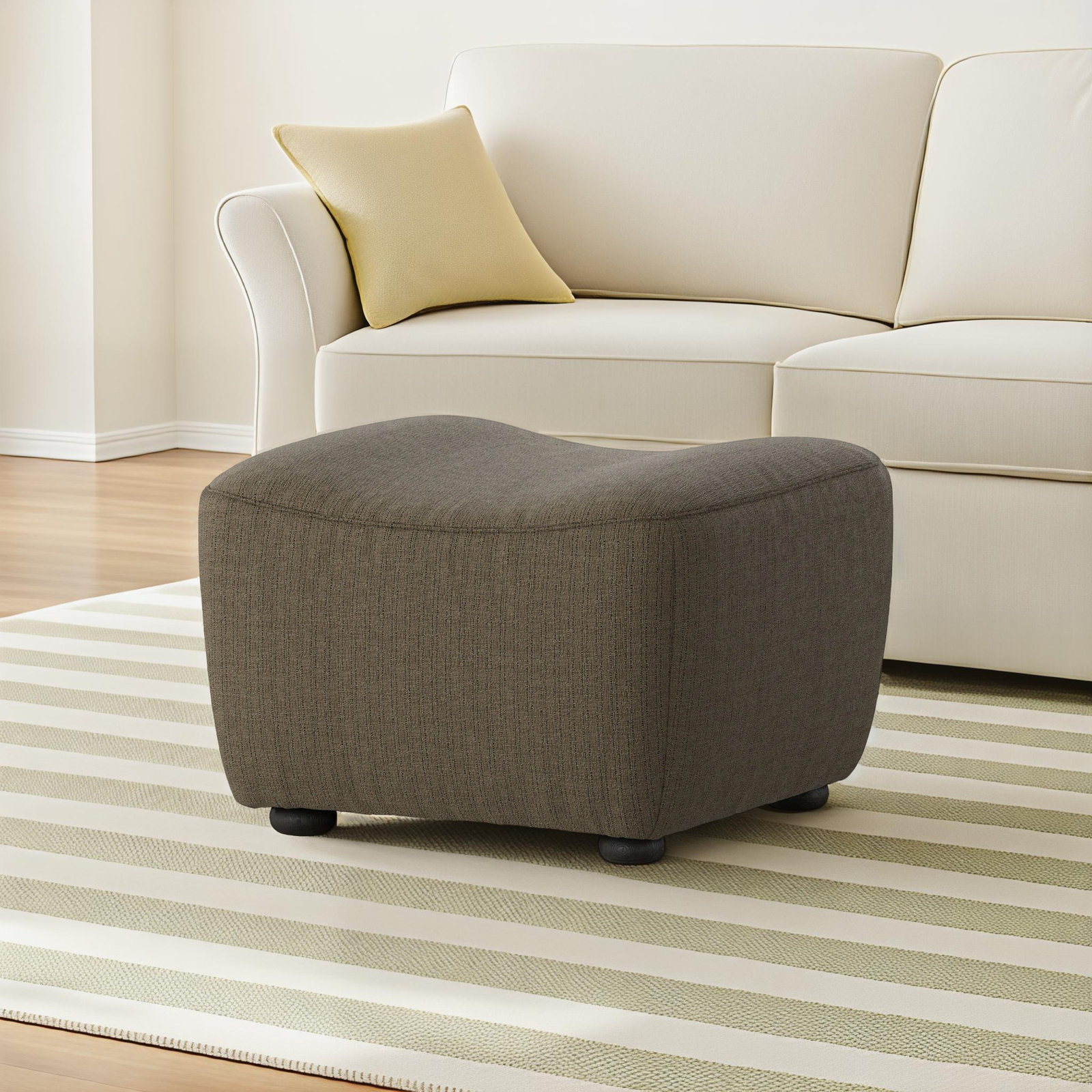 Kylo Ottoman, Ambro Stripe