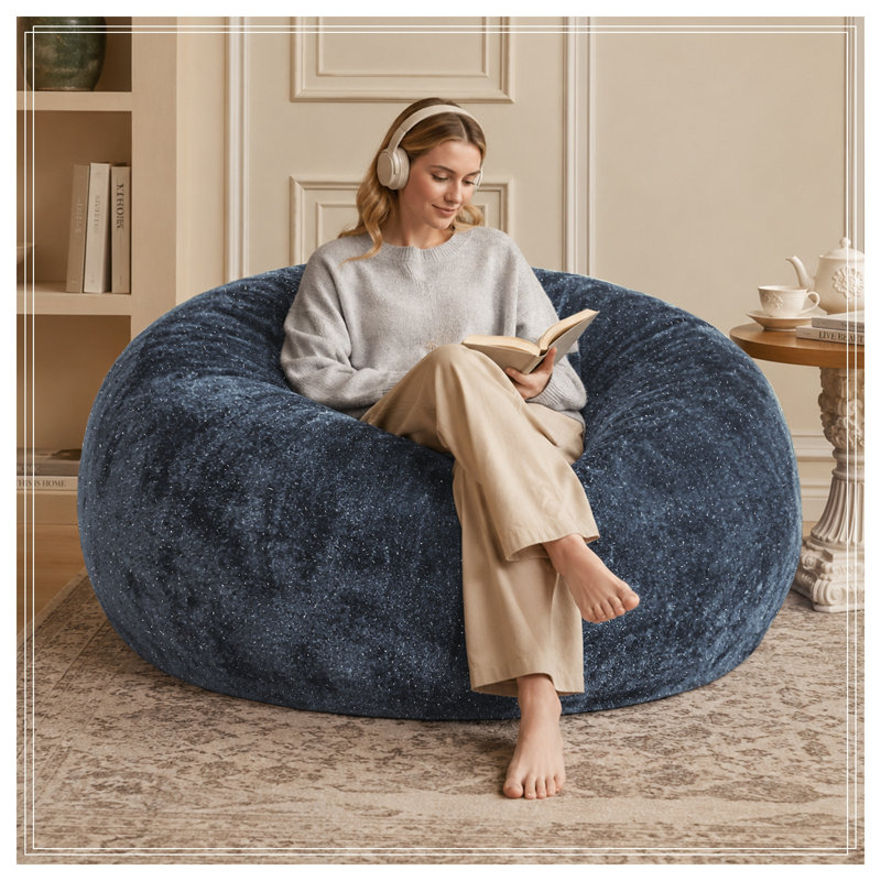 Addilynn avec siège moelleux, Bleu