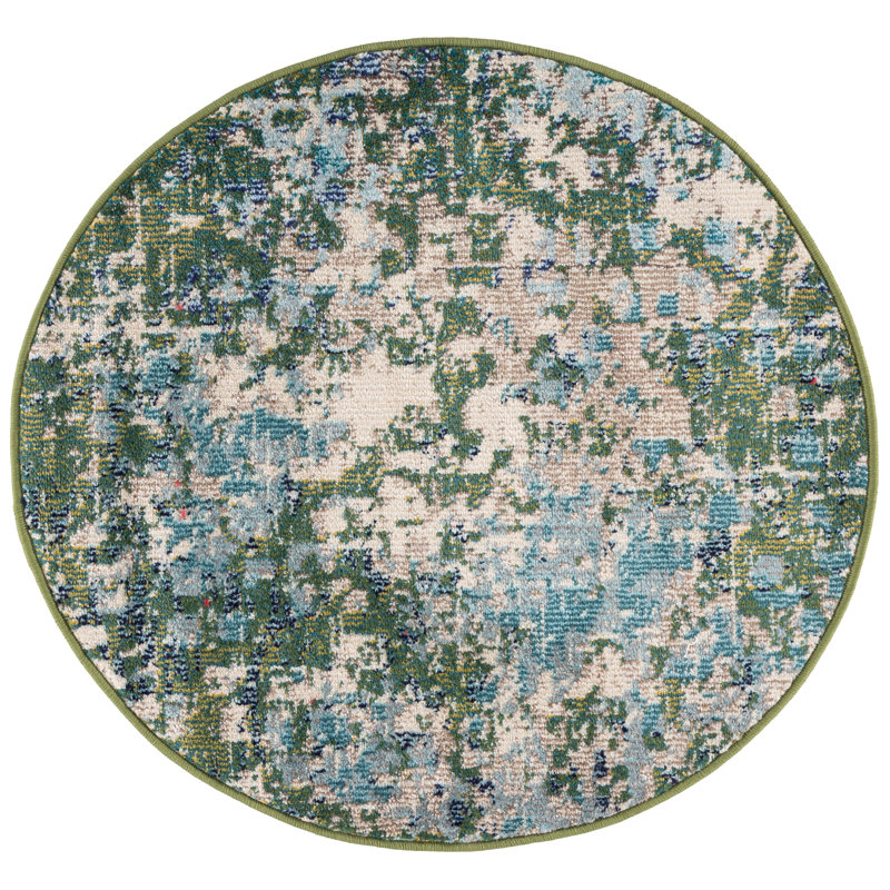Tapis performance abstraite Hewson, Rond 3 pi