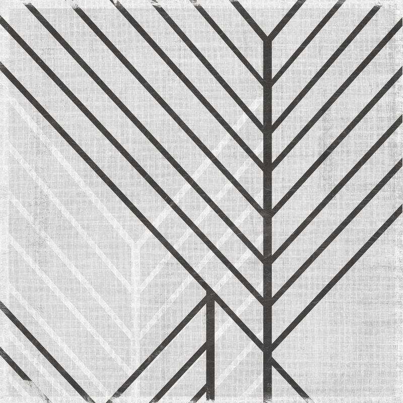 Diametric II 1 Piece Wrapped Canvas Painting, 30cm H x 30cm W x 3.8cm D
