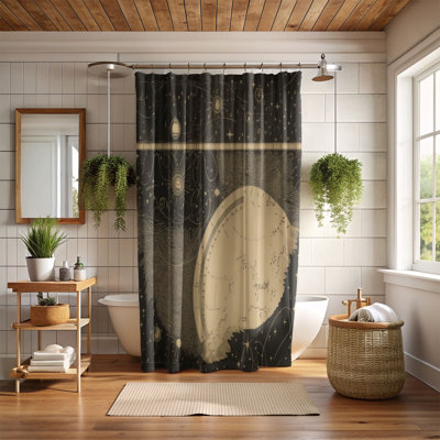 Moonbit Moonbeam - Rideau de douche Premium