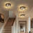12 Inch 2-Light Flush Mount Ceiling Light With Hammered Glass-530083294-530083291