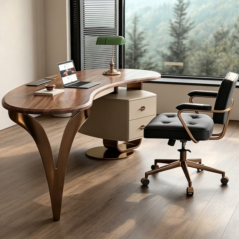 Elegant and simple study desk