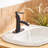 Single-Hole Single-handle Bathroom Faucet with Drain Assembly-70855234
