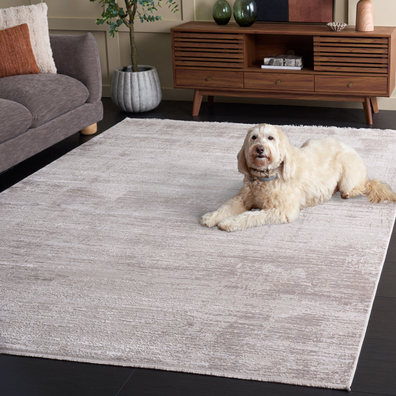 Tapis abstrait Signature Performance, Rectangle 6 pi 7 po x 9 pi 6 po