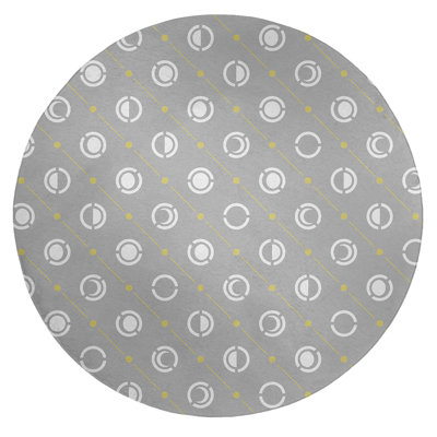 Tapis zone gris lune phases
