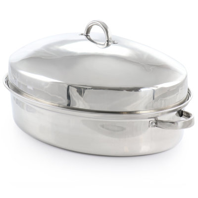 20.5'' Stainless Steel Roasting Pan Yes